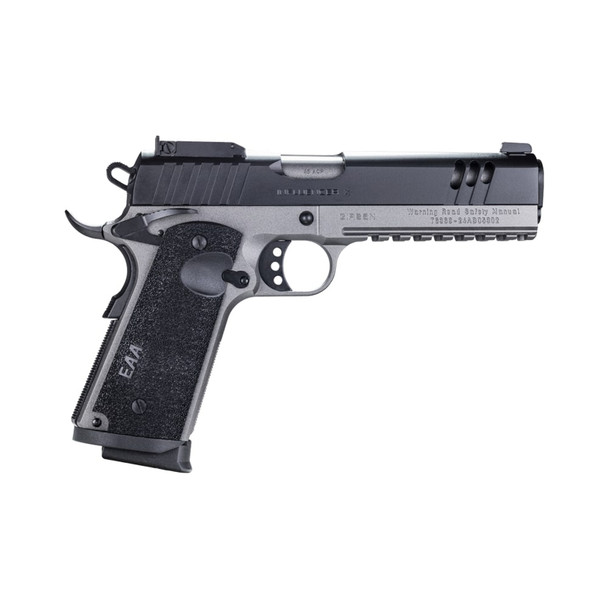 GIRSAN MC1911 Influencer X .45 ACP 5in 8rd Two Tone Tungsten/Black Optic Ready Single-Action Pistol (391510)