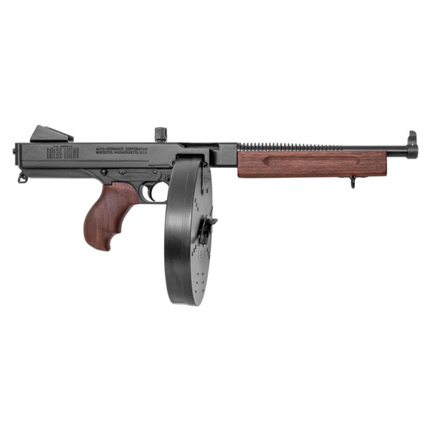 THOMPSON 1927A-1 Deluxe .45 ACP 10.5in 100rd Drum Mag Semi-Auto Pistol (TA5100D)