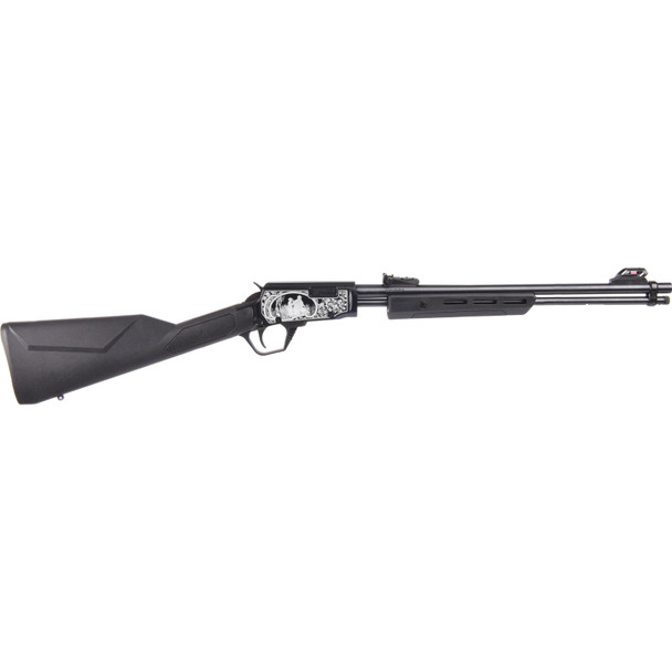 ROSSI Gallery Father And Son 22 LR 18in 15rd Black Pump-Action Rifle (RP22181SY-EN16)