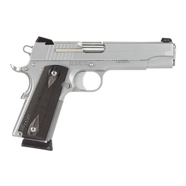 SIG SAUER 1911 Stainless 5in 45 ACP 8rd Pistol, CA Compliant (1911-45-SSS-CA)