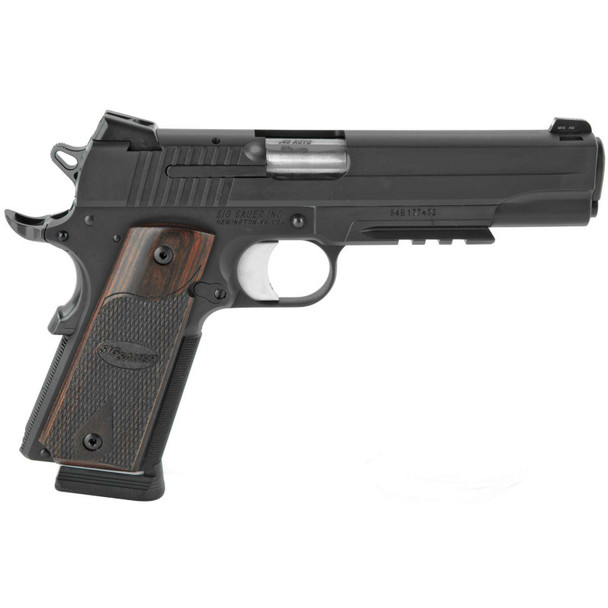 SIG SAUER 1911 Black Nitron 5in 45 ACP 8rd Pistol, CA Compliant (1911R-45-BSS-CA)