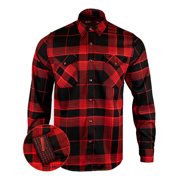 RETRO RIFLE The Day Walker Flannel Long Sleeve Shirt (12411811)