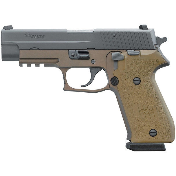 SIG SAUER P220 Two-Tone Combat 4.4in 45 ACP 8rd Pistol, CA Compliant (220-45-CP-DS-CA)