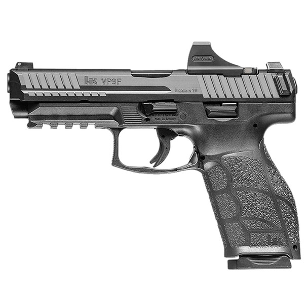 H&K VP9A1 F OE 9mm 4.53in 10rd Semi-Auto Pistol With Holosun SCS Red Dot (81001125)