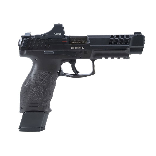 H&K VP9L OE 9mm 5in 20rd Semi-Auto Pistol With Holosun SCS Red Dot (81000877)