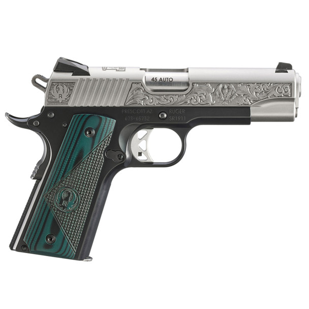 RUGER SR1911 Mayodan NC Edition .45 ACP 4.25in 2x 7rd Mags Semi-Auto Pistol (16704)