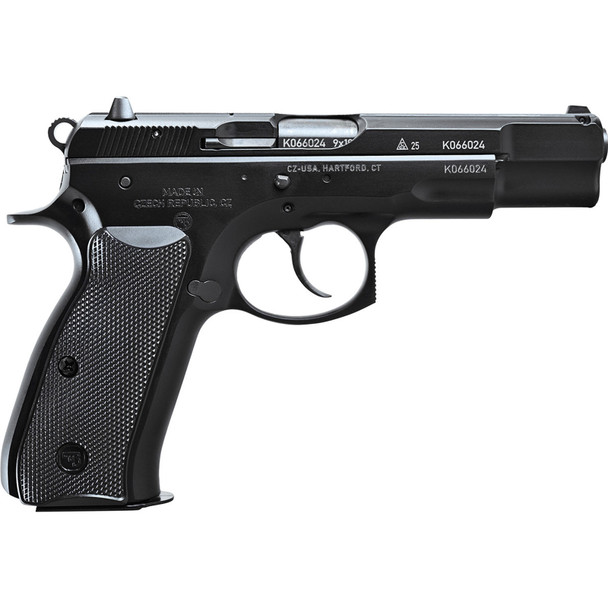 CZ 75 B 50th Anniversary Elite 9mm 4.6in 16rd Black DA/SA Pistol (91162)