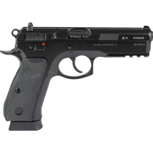 CZ 75 SP-01 50th Anniversary Elite 9mm 4.6in 19rd Black DA/SA Pistol (91214)
