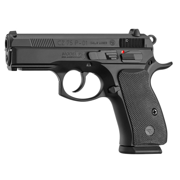CZ 75 P-01 50th Anniversary Elite 9mm 3.75in 10rd Semi-Auto Pistol (1297)