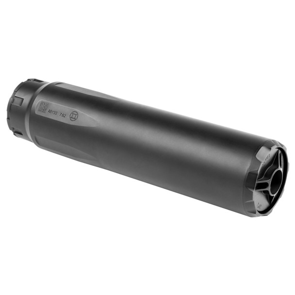 GEMTECH Abyss 7.62 7.62mm Black 5/8x24 Direct Thread Rifle Suppressor (14373)