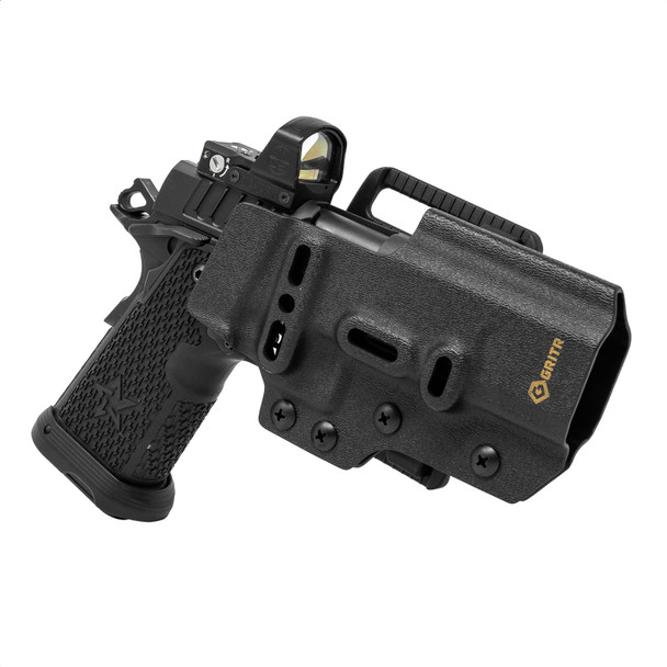 GRITR Ambi OWB Kydex Competition Holster; Fits Staccato P/XL/XC