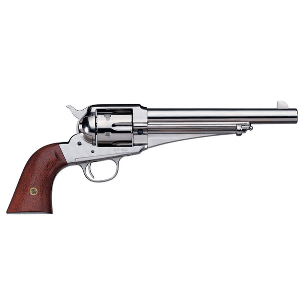 TAYLORS & COMPANY 1875 Army Outlaw Nickel .45LC 7.5in 6rd Single-Action Revolver (550386)