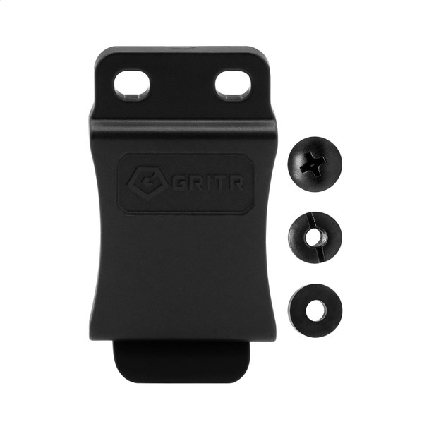 GRITR 1.5" IWB Belt Clip - Low-Profile Polymer IWB/OMNI Holster Clip; Standard