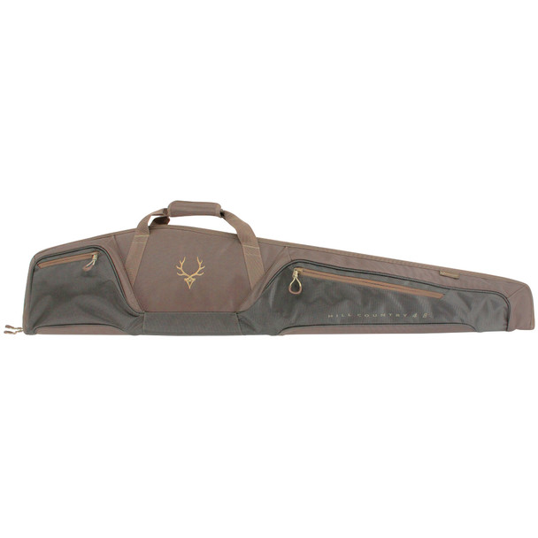 EVOLUTION OUTDOOR Hill Country II Series Green/Walnut Rifle Case (44368-EV)