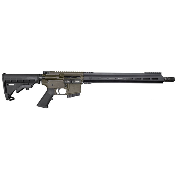 DIAMONDBACK DB15 5.56mm 16in 10rd Black/OD Green Semi-Automatic Rifle (DB174AK102)