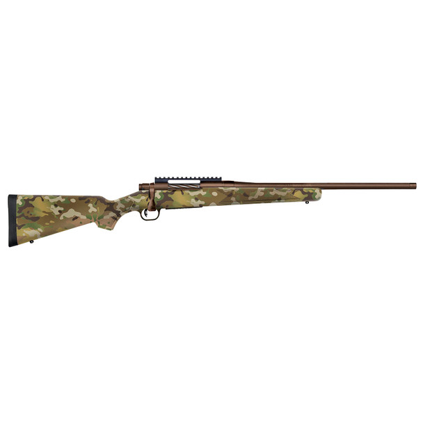 MOSSBERG Patriot Carbine 7mm PRC Compact 20in Threaded Barrel 3rd Brown Cerakote/Multicam Rifle (28284)