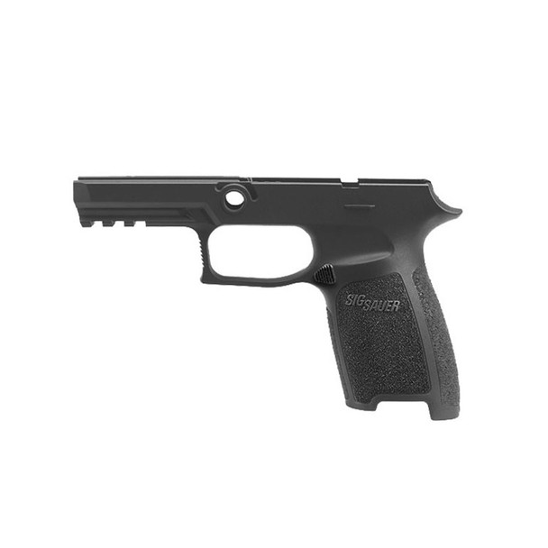 SIG SAUER P250/P320 Carry 9/40/357 Medium Black Grip Module Assembly (GRIP-MOD-CA-943-M-BLK)