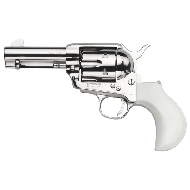 TAYLORS & COMPANY 1873 Flattop Birdshead Ivory .357 Mag 3.5in 6rd Revolver (200073)