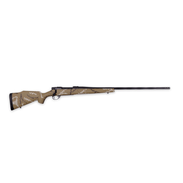 WEATHERBY Vanguard Outfitter .22-250 Rem 24in 5rd Graphite Black Cerakote Bolt-Action Rifle w/ Accubrake ST (VHH222RR6B)