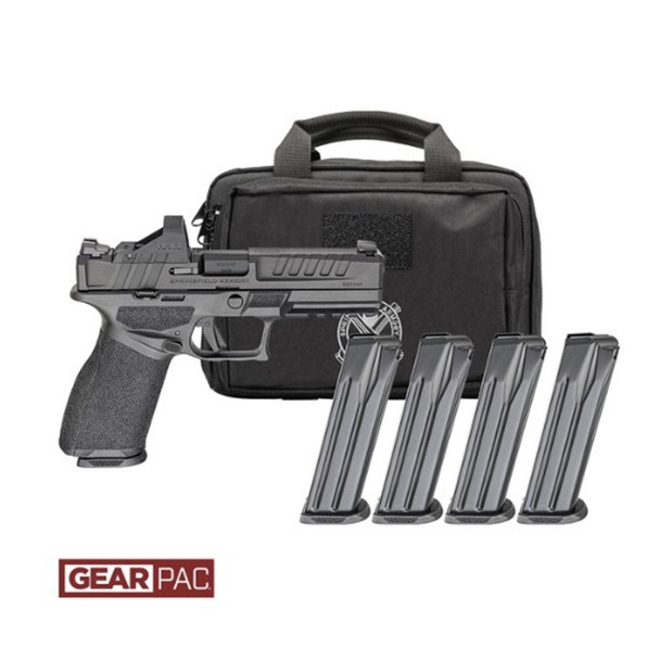 SPRINGFIELD ARMORY Echelon 4.5F 9mm 4.5in 10rd Black Striker-Fired Semi-Auto Pistol w/ Viridian RFX11 Green Dot (EC9459BCA-PAC)