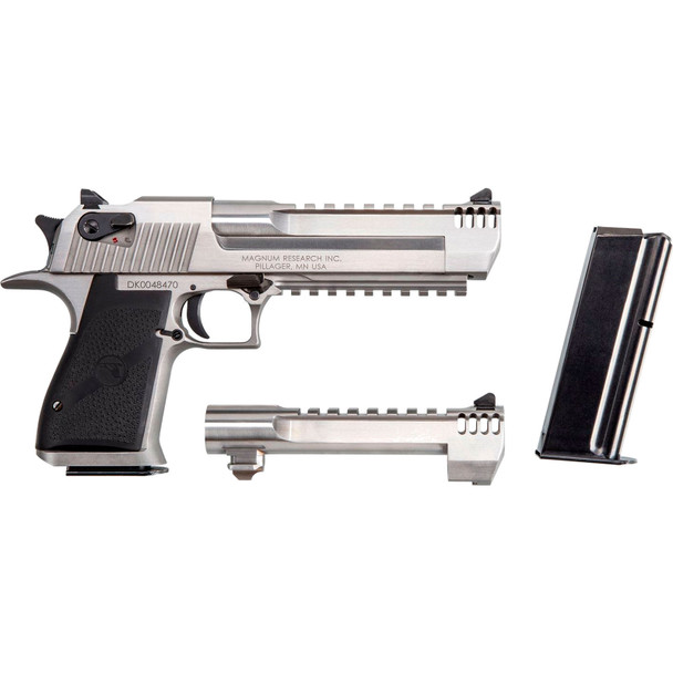 MAGNUM RESEARCH Desert Eagle Mark XIX .50AE 6in 7rd Pistol w/ 6-inch .429 DE Black Barrel and .50AE Magazine (DE50-429SRMB)