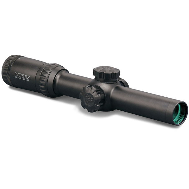KONUS KonusPro M-30 1-4x24mm Illuminated Circle-Dot Reticle Riflescope (7184)
