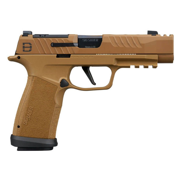 SIG SAUER P365-XF 9mm 3.7in 17rd/21rd Coyote Semi-Auto Pistol (365XF-9-DH3-10)