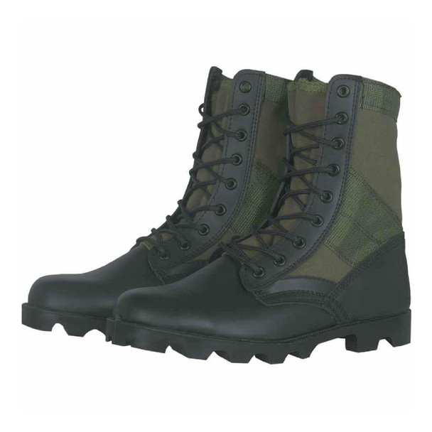 FOX OUTDOOR Men's Vietnam Jungle Olive Drab Size 3 Tactical Combat Boots (TREK-OD-03)