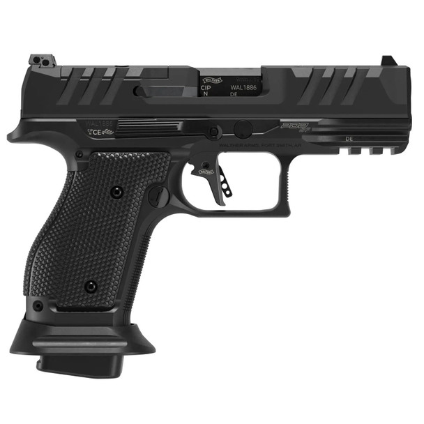 WALTHER PDP Steel Frame Pro Compact 9mm 4in 3x 18rd Mags Black Striker-Fired Pistol (2896991)