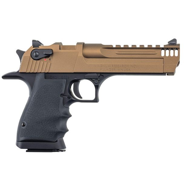 MAGNUM RESEARCH Desert Eagle L5 .50AE 5in 7rd Burnt Bronze Cerakote/Black Single-Action Pistol (DE50L5BB)