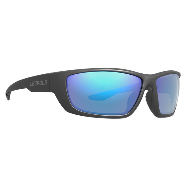 LEUPOLD Cheyenne Matte Black/Blue Mirror Sunglasses (186746)
