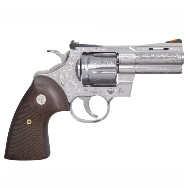 COLT'S MANUFACTURING Python .357 Mag 6rd 3in Engraved Revolver (PYTHONSP3WSSE)