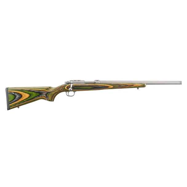 RUGER 77/17 17 WSM 18.5in 6rd Green Mountain/Matte Stainless Rifle (7219)