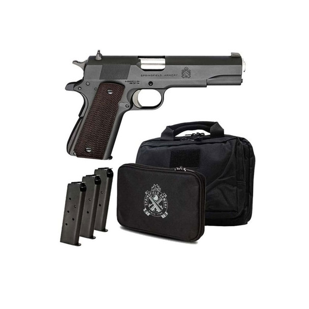 SPRINGFIELD ARMORY 1911 Defender .45 ACP 5in 7rd Semi-Auto Pistol Package (PBD9108L-PKG)