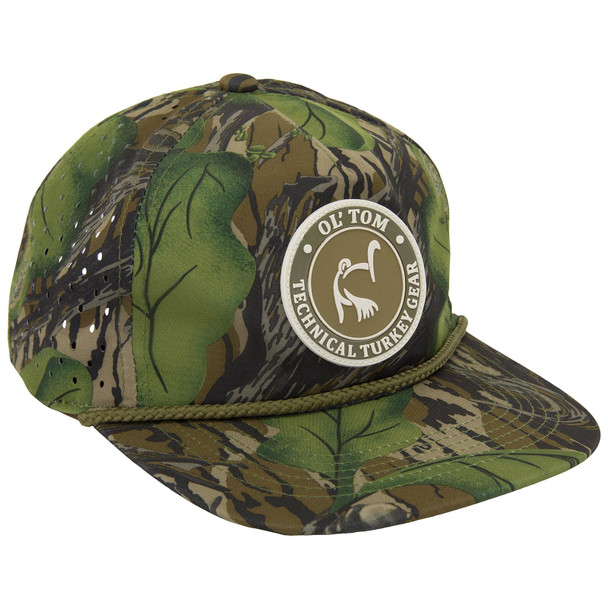 DRAKE Ol Tom Mossy Oak Full Foliage OSFM Perforated Cap (OT6205-040)