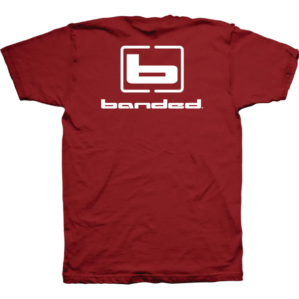 BANDED Men's Flyin' Colors Cardinal S/S Tee (B06905-PAR)