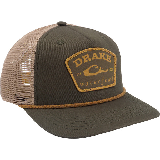 DRAKE Drake X Lost Hat Drake Patch Rancheero Gator/Balso Mesh Back Rope Cap (DH4205-GBA)