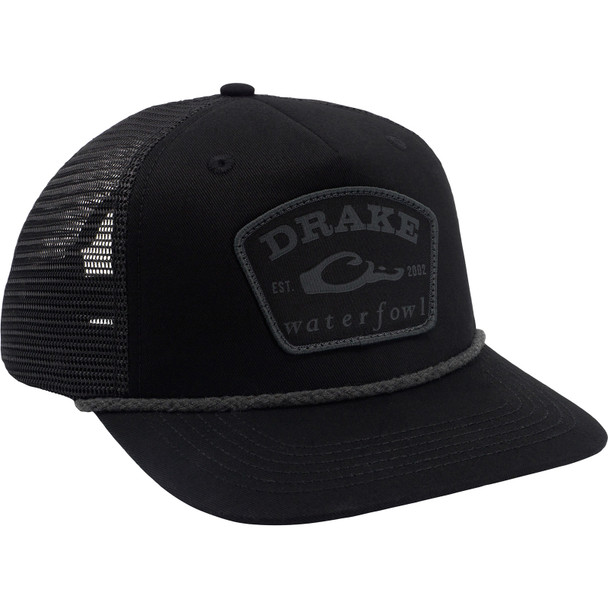 DRAKE Drake X Lost Hat Drake Patch Rancheero Blackout/Black Mesh Back Rope Cap (DH4205-BLB)