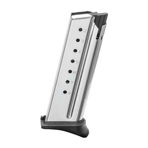 SPRINGFIELD ARMORY XD-E 9mm 8rd Stainless Magazine With Grip X-Tension (XDE0908H)