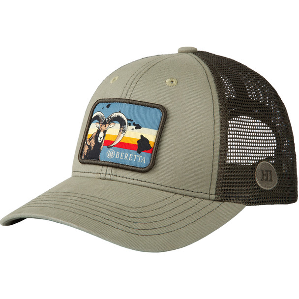 BERETTA Hawaii USA 250 Year Olive/Rifle Green Hat (BHI59T1675079K)