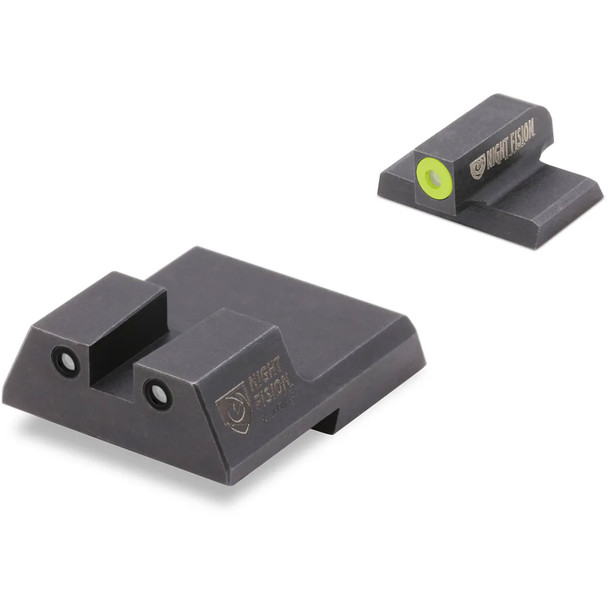 NIGHT FISION Yellow Front Ring/Black Rear Rings Night Sight Set for HK VP9/VP9SK/P30/45C (HAK-126-003-YGZG)