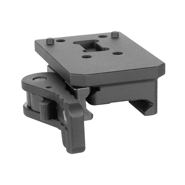 AMERICAN DEFENSE MFG AD-AEMS QD Mount w/ Co-Witness TAC Lever For Holosun AEMS Red Dot (AD-AEMS-10-TAC)