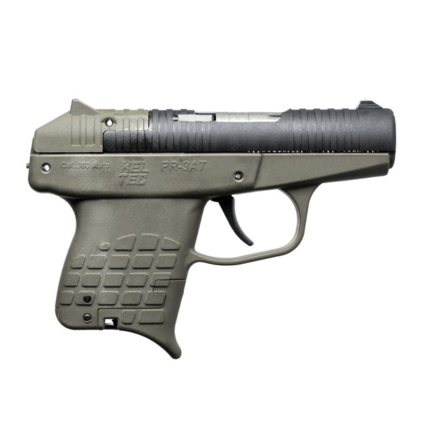 KEL-TEC PR-3AT .380 Auto 2.85in 10rd Green Semi-Auto Pistol (PR-3ATGRN10)