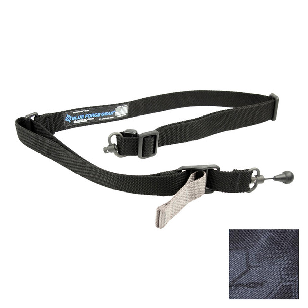 BLUE FORCE GEAR Vickers 221 Unpadded Kryptek Typhon RED Swivel Sling (VCAS-2TO1-RED-125-AA-KT)