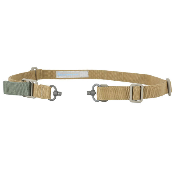 BLUE FORCE GEAR Vickers 221 Unpadded Coyote Brown Push Button Sling (VCAS-2TO1-PB-125-AA-CB)