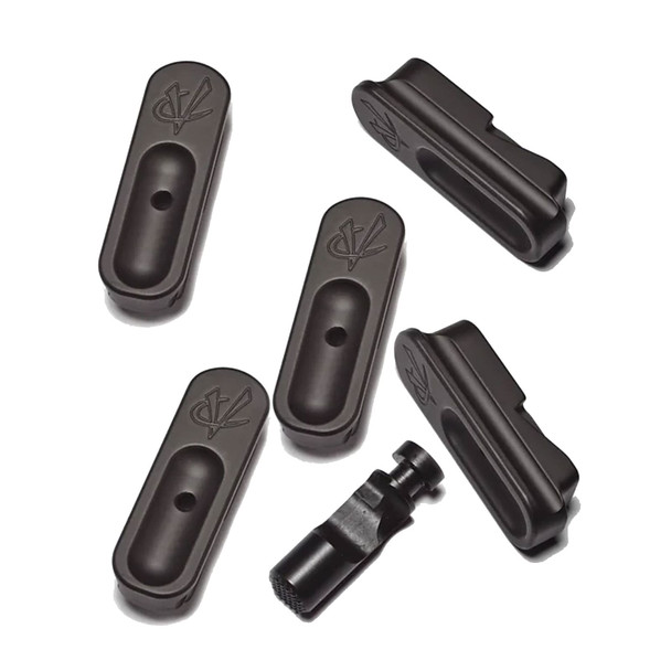 VOLQUARTSEN Extended Magazine Release and Base Pad Kit for MK IV 22/45, 5-Pack (VC4MRB-5)