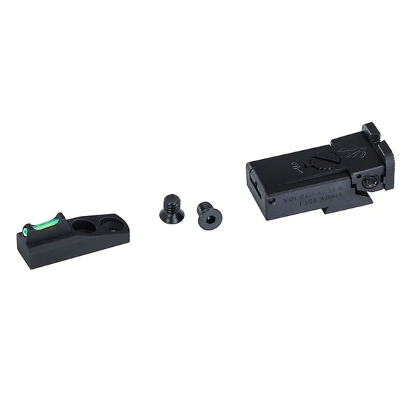 VOLQUARTSEN Pistol and LLV 4.5in Fiber Optic Front/Target Rear Sight Set (VF3LTS-0002)