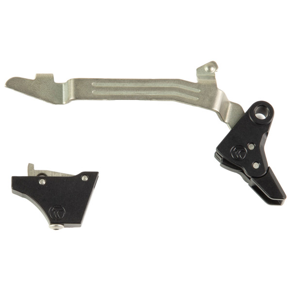 TIMNEY TRIGGERS Alpha Competition Pivot Safety Black Trigger for Glock Gen 3-4 (Alpha-Glock-Pivot-3-4-Black)