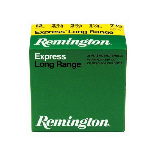 Remington REMINGTON Express Long Range 410 Bore 3in #7.5 Ammo, 25 Round Box (SP41375)