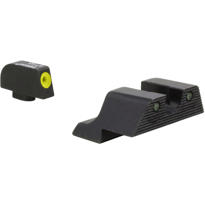 Trijicon TRIJICON HD XR for Glock 42 & 43 Yellow Front Outline Night Sight Set (GL613-C-600845)